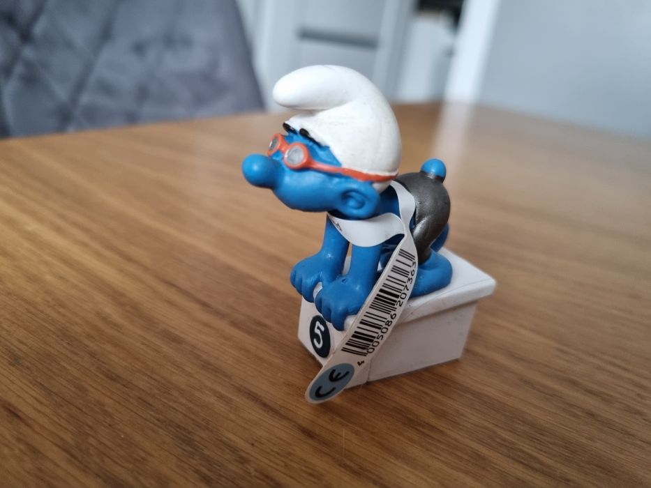 Smerf sportowiec figurka schleich