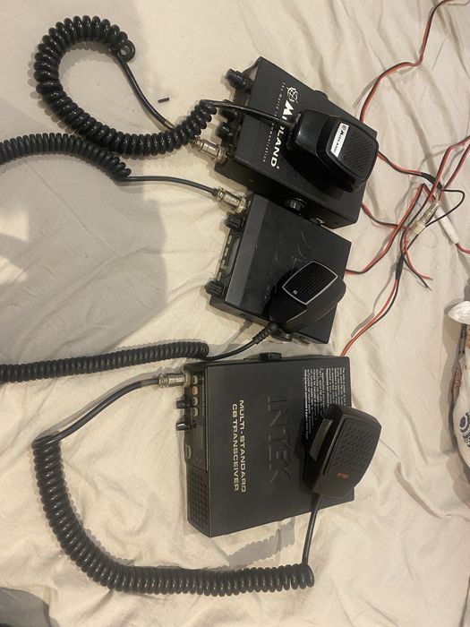 Cb radia samochodowe 3 sztuki