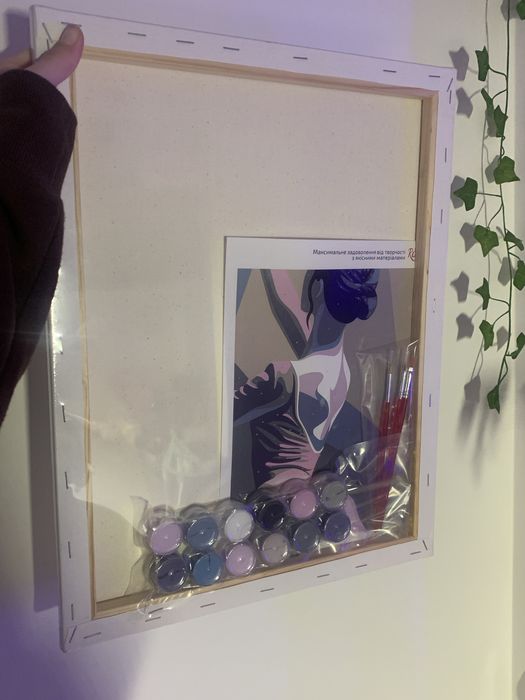 Картина по номерам «Балерина»