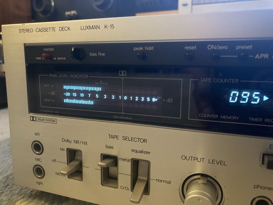 Luxman K 15 deck sprawny