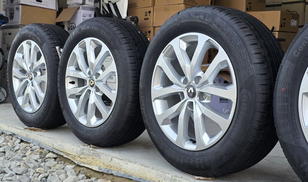 5x114,3 17 koła RENAULT 215/60/17 Czujniki Kadjar Arkana Talisman Mega