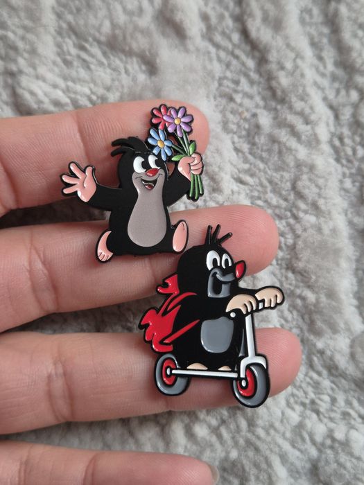 Przypinki z Krecikiem