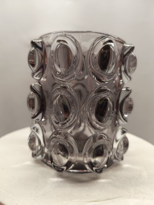 Wazon / świecznik  szklany