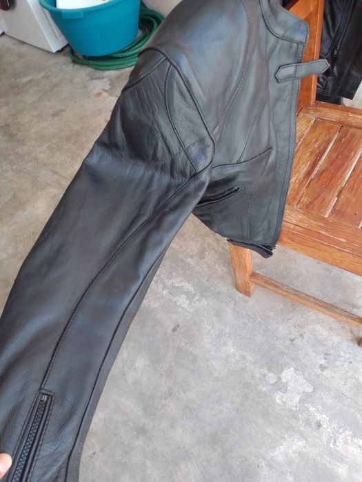 Casaco de motoqueiro