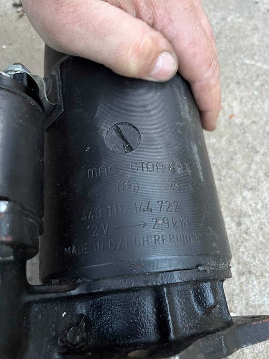 Стартер Динамо,Магнетон М114 12V 3.02 кв Балканкар (Balkancar,перкінс)