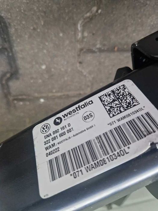 Volkswagen Tiguan II 5NA Hak Holowniczy