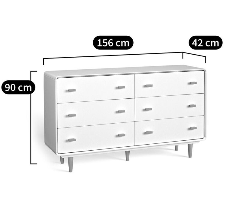 Comoda 6 gavetas La Redoute