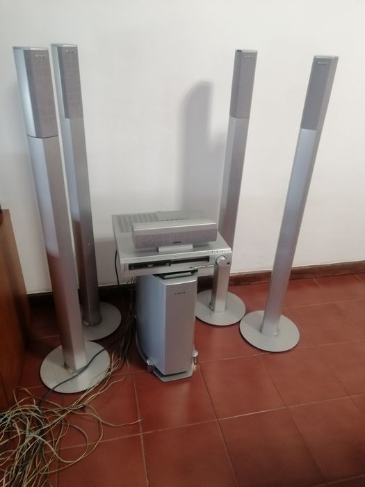 Radio SD + colunas de som