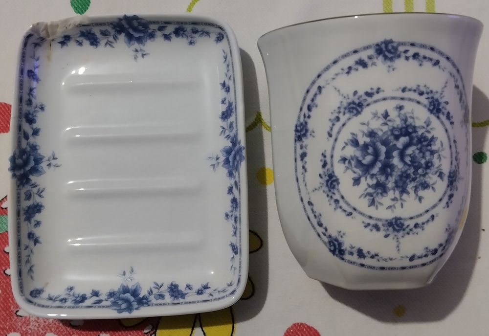 Conjunto Casa De Banho Porcelana T.Limoges