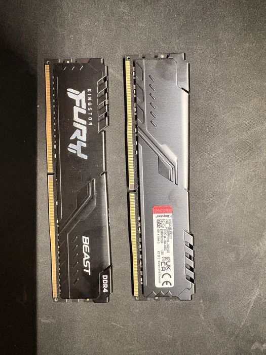 Kingston FURY Beast DDR4 32GB (2x16GB) 3200MHz Black