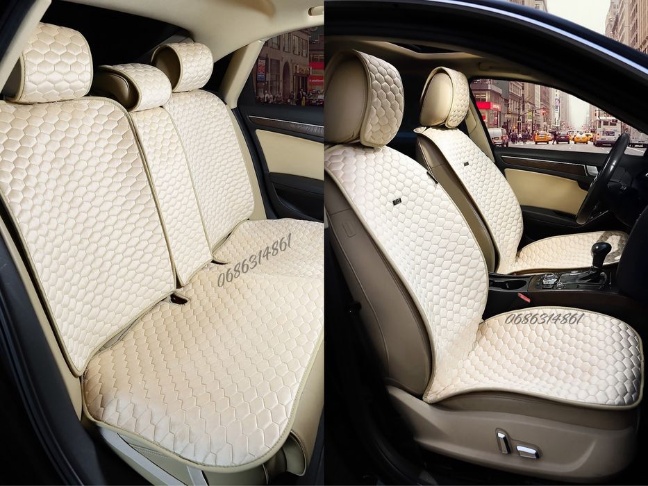 PREMIUM накидки на сидіння з АЛЬКАНТАРИ авто автомобіля чехлы сиденья