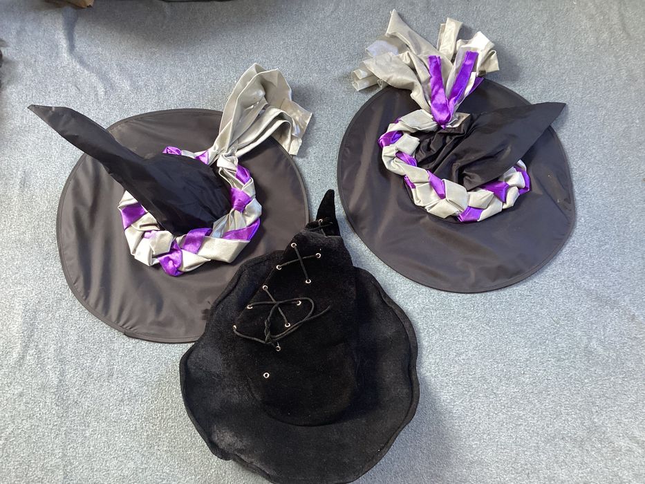 Шапка колпак на Новый год Ведьма Малифисента  Пиратка Клоунесса