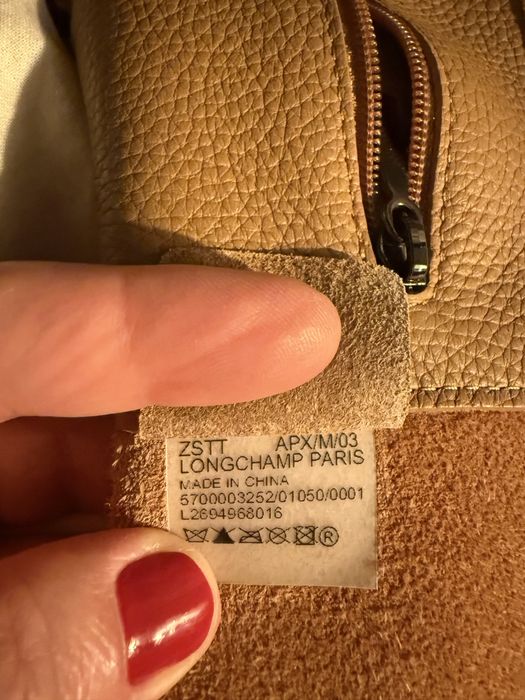 Shopping Bag Original Longchamp modelo Roseau