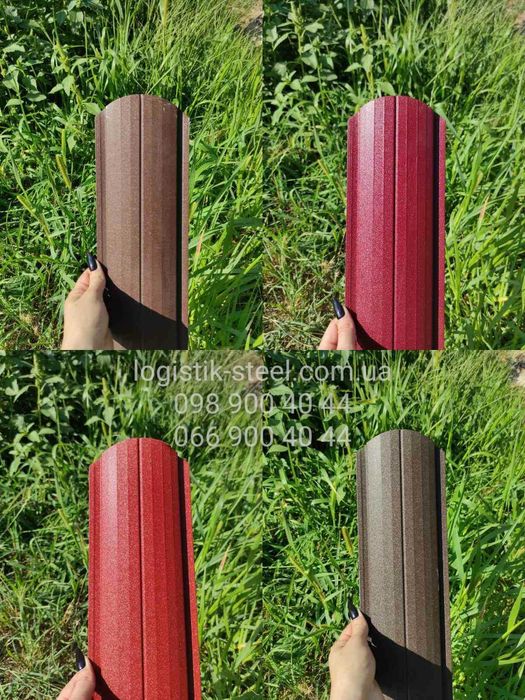 Штакетник Штахетник металевий
Евроштакетник Двухсторонний