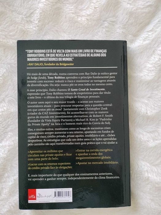Livro "O Santo Graal do Investimento" - Tony Robbins