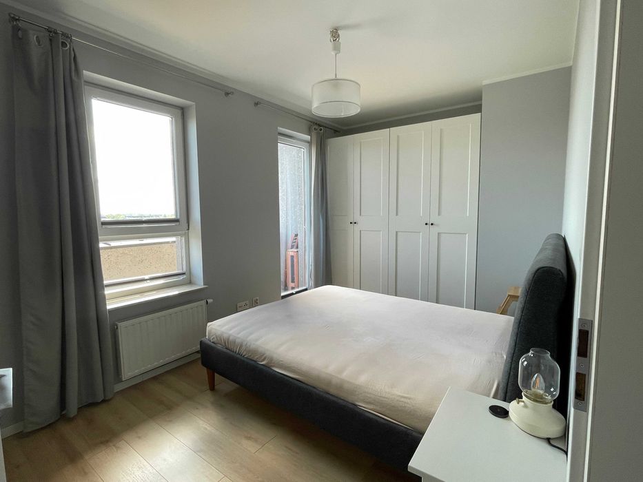 Mieszkanie o wysokim standardzie - 44 m² + balkon + parking. Klimatyzacja, 9 piętro z widokiem - Więcej