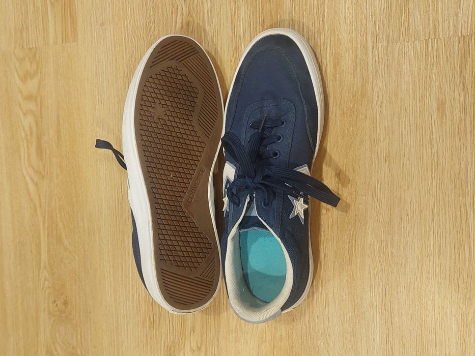 Converse courtlandt ox blue