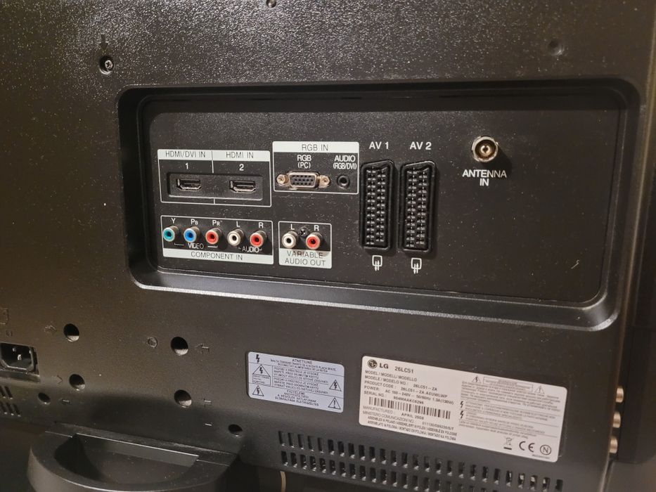 Telewizor LG26LC51 26cali sprawny