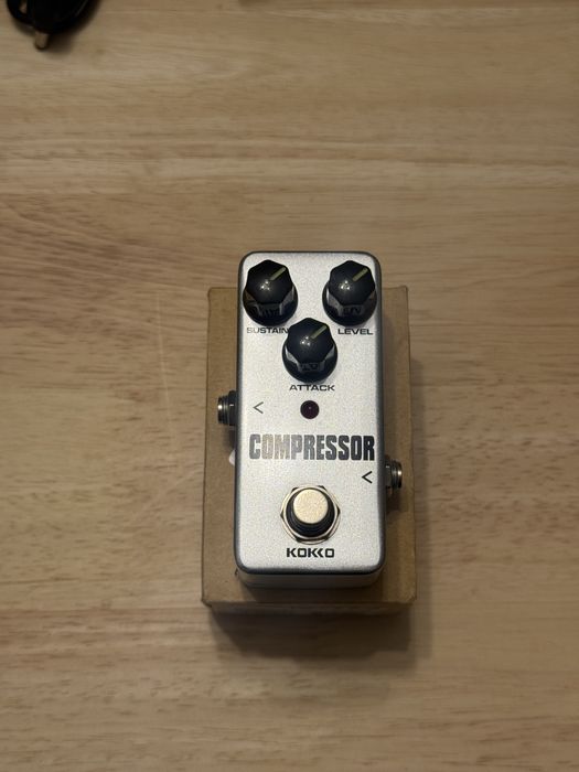 Pedal de guitarra - compessor