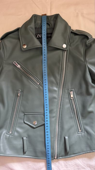 Куртка з еко шкіри Zara
