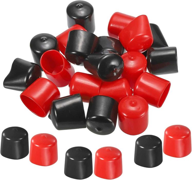 Zaślepki gumowe 20szt 38mm winylowe do śrub nóżek meblowych NOWE s320