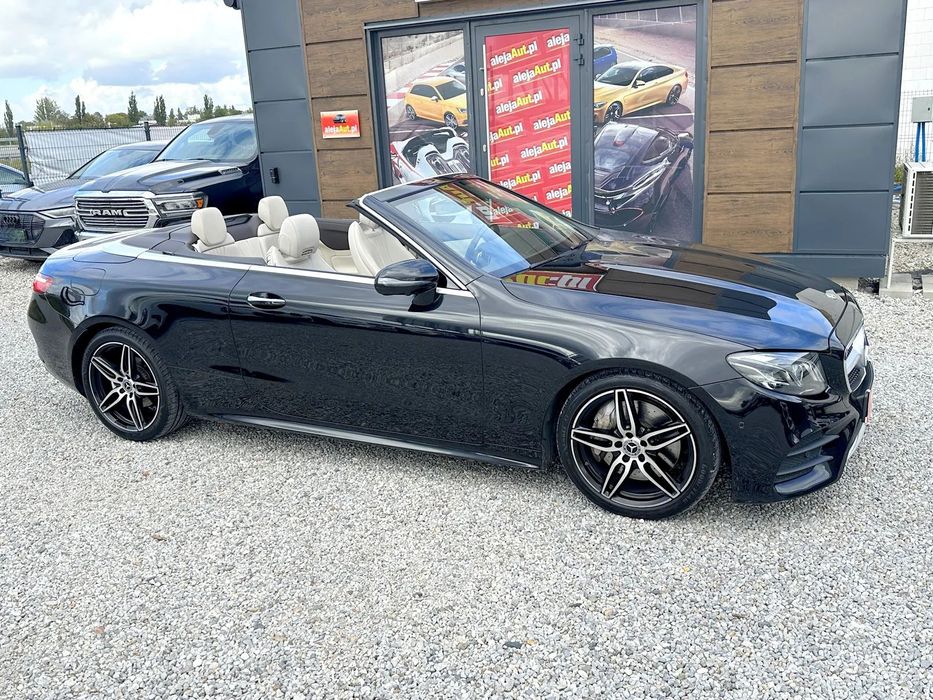 Mercedes-Benz Klasa E vat23% BRUTTO! E300 245 KM Cabrio ! Salon PL ! Warszawa