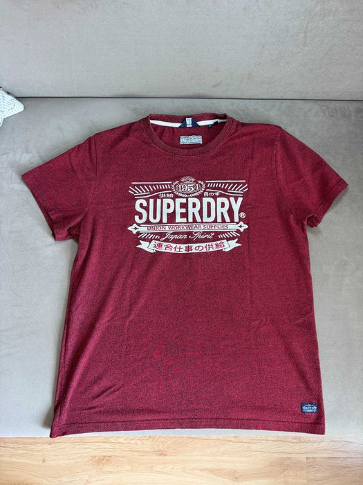 Koszulka, t-shirt męski Superdry, rozmiar L/XL.