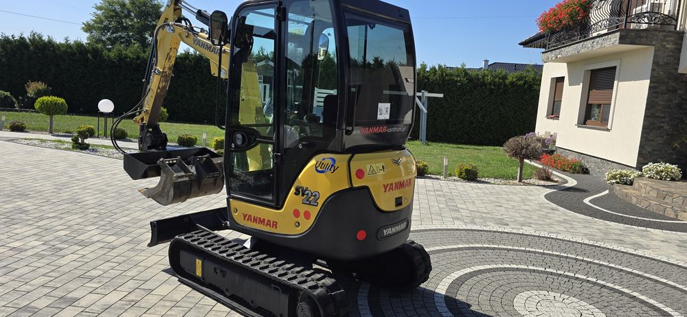 Minikoparka yanmar sv22 1Wlasciciel w Pl  Brutto  Mocna koparka