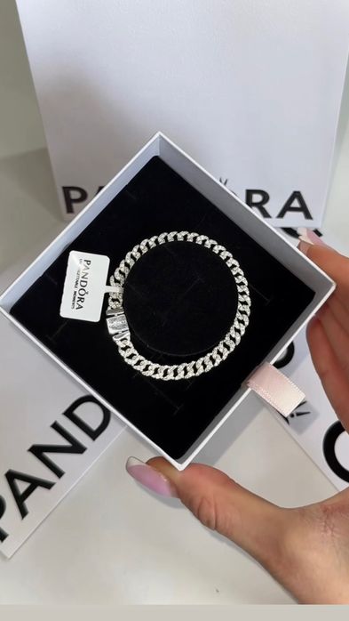 Браслет Pandora Срібло « Сяюче паве » 925 проба !
