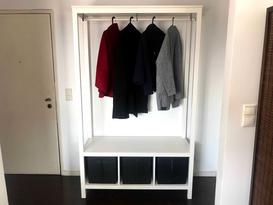 Roupeiro aberto IKEA Hemnes