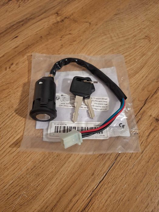 Canhão de Ignição 12V 4 Pinos p/ Motociclos