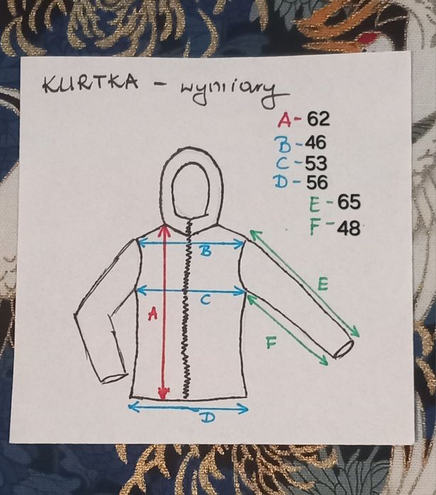 Kurtka puchowa (puch, pierze) dwustronna