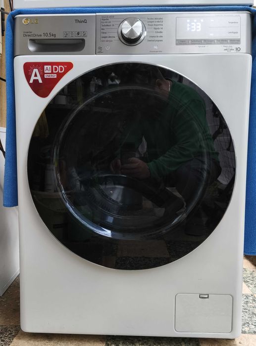 Máquina de Lavar Roupa LG  10.5 kg 1400 ( entrega )