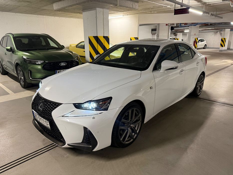Lexus IS F sport, mały przebieg super stan, dwa komplety nowych opon