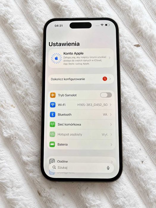 iPhone 15 128GB Żółty