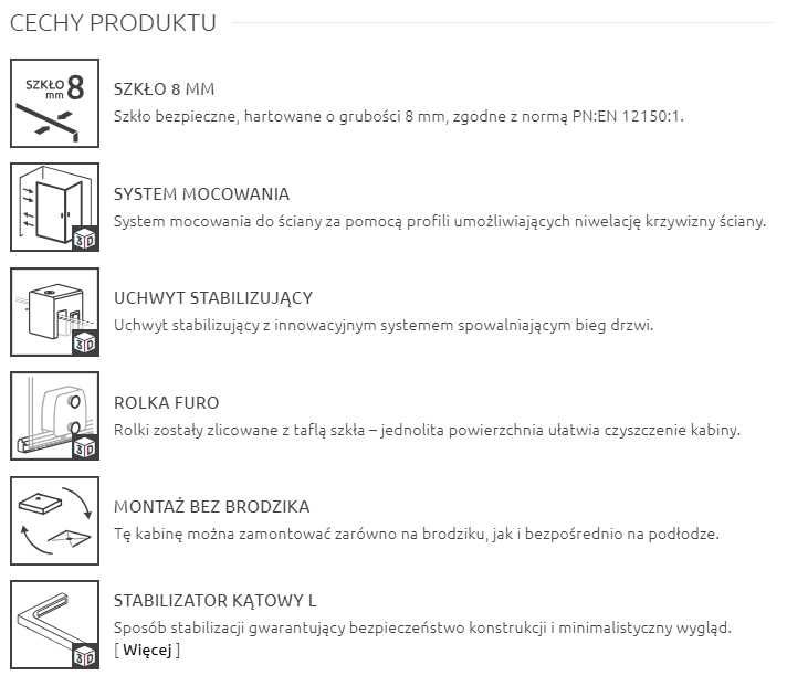 Radaway Furo KD BLACK 100×90 – Najniższa cena! NOWA, zapakowana