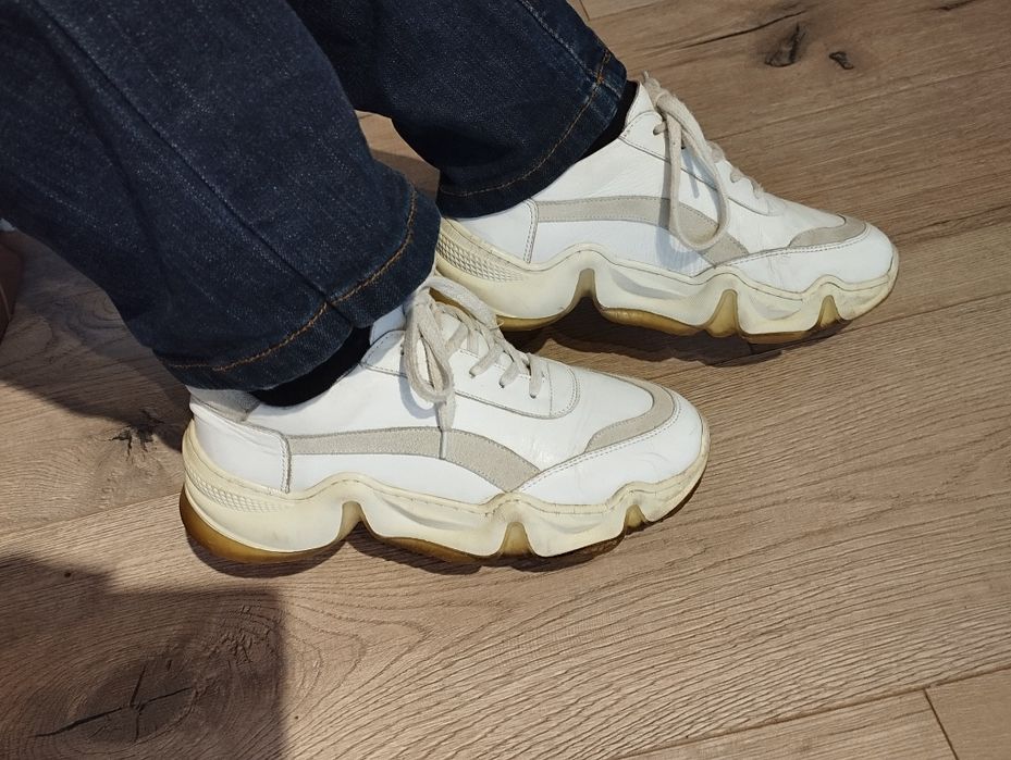 Białe adidasy buty Snickersy Sóra Venezia 36 37