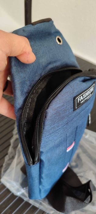 Mochila unisexo azul