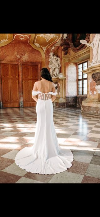 Suknia ślubna Justin Alexander signature duffy 2025 xs s nowa