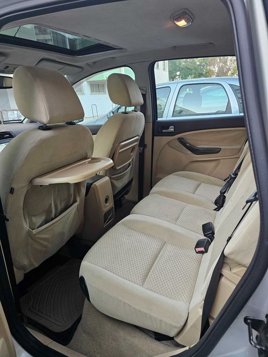 Ford C-Max / Monovolume / Estofos Camel / Teto de abrir / Android auto — photo 5