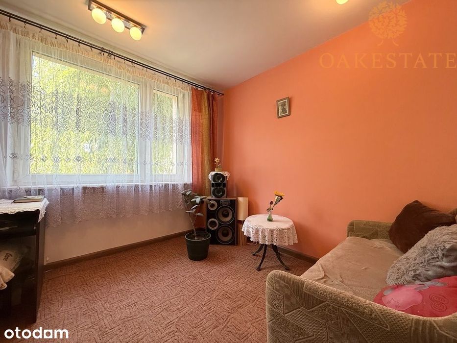 46m2, z balkonem, parter, ul.Osiedle