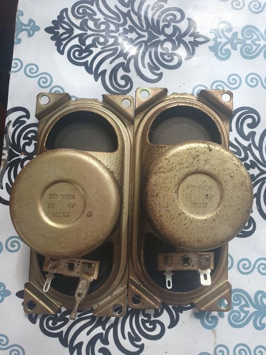 Динаміки пара 8 Ом 6 Ват робочі