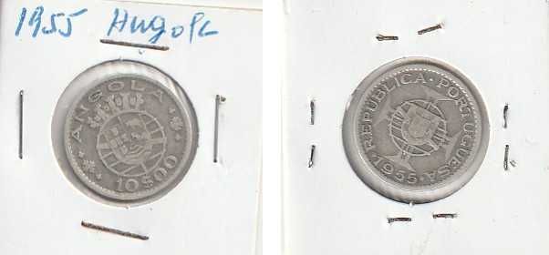 Moedas de Angola em Prata