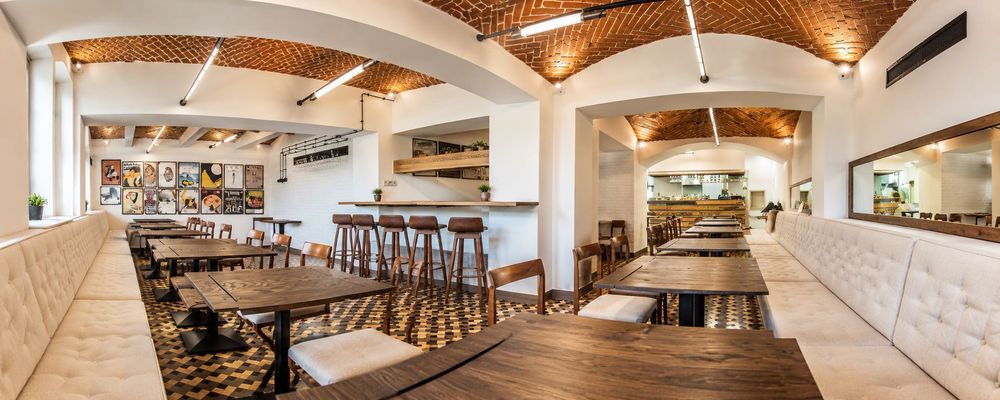 Restauracja włoska Rzymskie Wakacje 187 m²