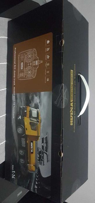 Super duża wywrotka RC VEVOR 10-kanałowa skala 1: 14.