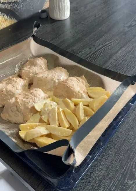 Силіконові килимки для випікання 2 шт. 30×40,40×60 багатораз. Застібки