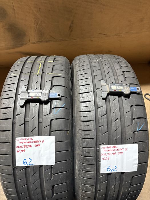 2x 205/55R16 CONTINENTAL PREMIUMCONTACT 6 opony letnia