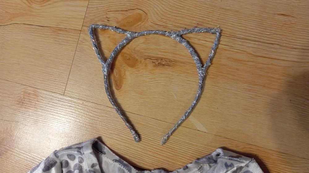 Kot panterka sukienka strój karnawałowy przebranie bal 3-4 lata