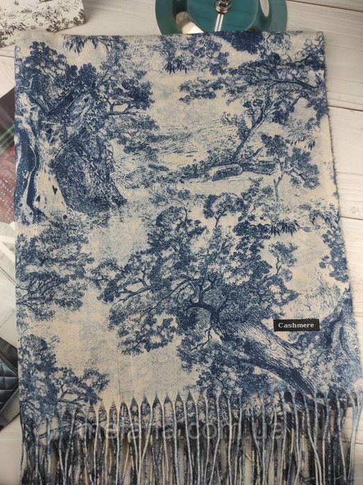 Кашемировый палантин шарф платок Cashmere жіночий шарф хустка