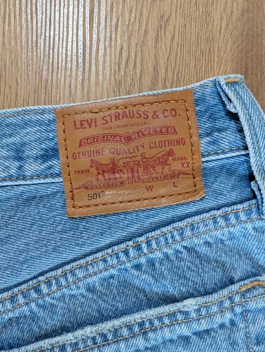 Levi’s 501 Calções de Ganga Azul W27